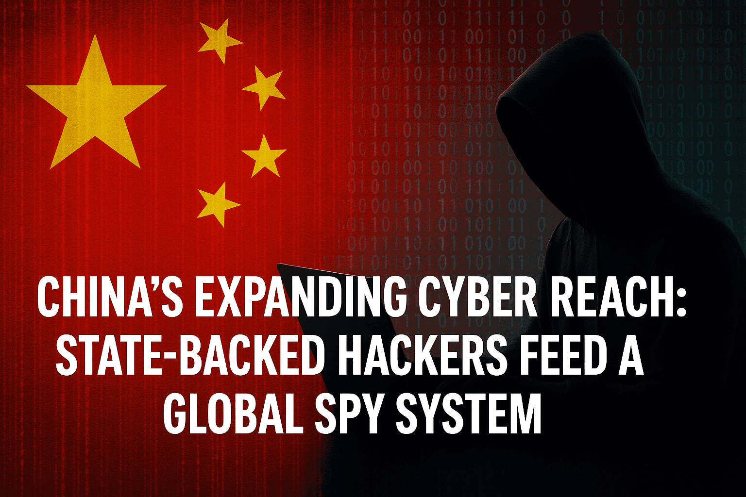 China’s Expanding Cyber Reach: State-Backed Hackers Feed a Global Spy System