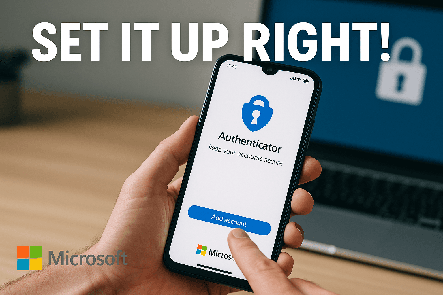 How to Set Up the Microsoft Authenticator App on Your Phone - IOS (Step-by-Step, 2025 Guide)